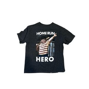 Kids Charcoal Graphic Tee - Home Run Hero